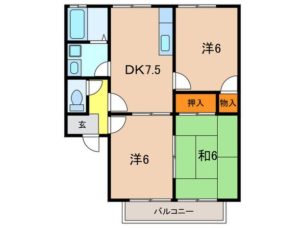 メゾンＳの物件間取画像